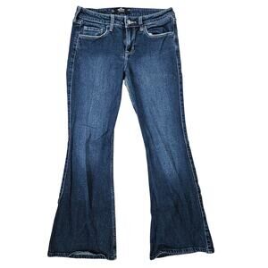 Hollister low rise flare jean in dark rise 4S /27 X29